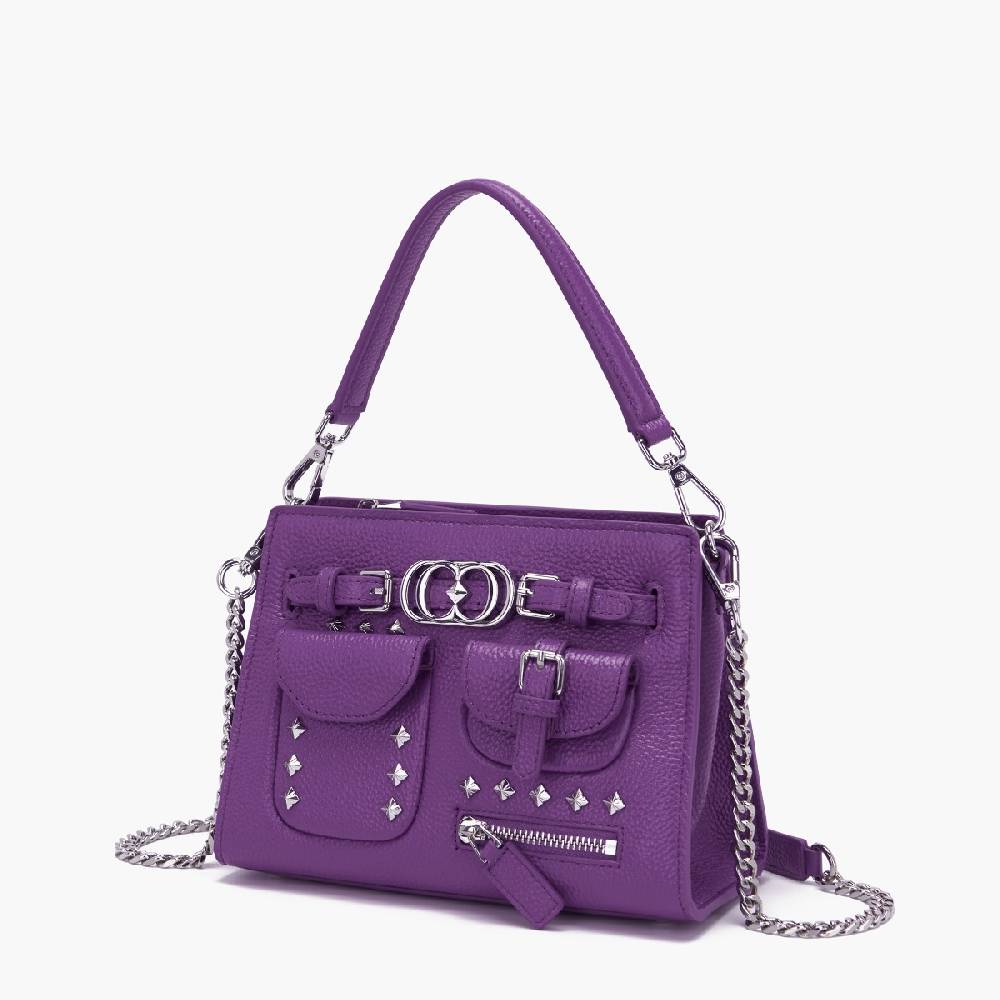 La Carrie BORSA SHOPPING ROCK VIOLET Negozio
