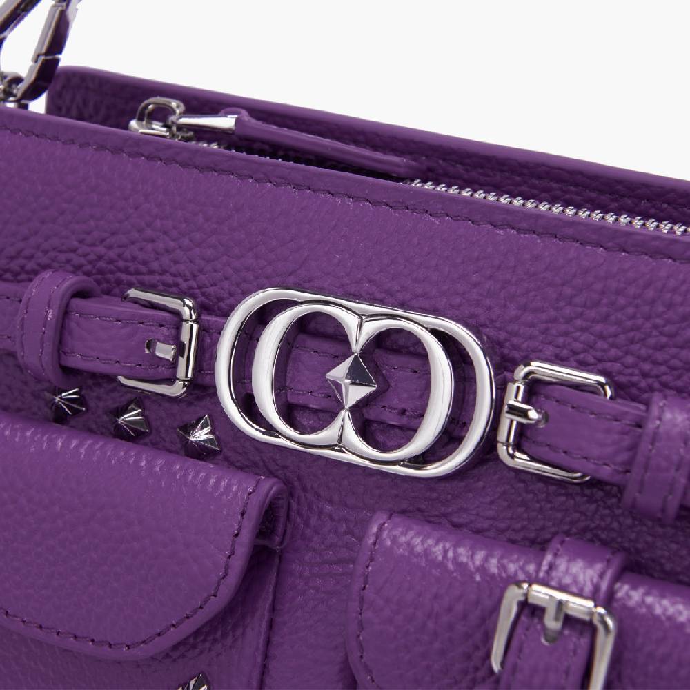La Carrie BORSA SHOPPING ROCK VIOLET Negozio