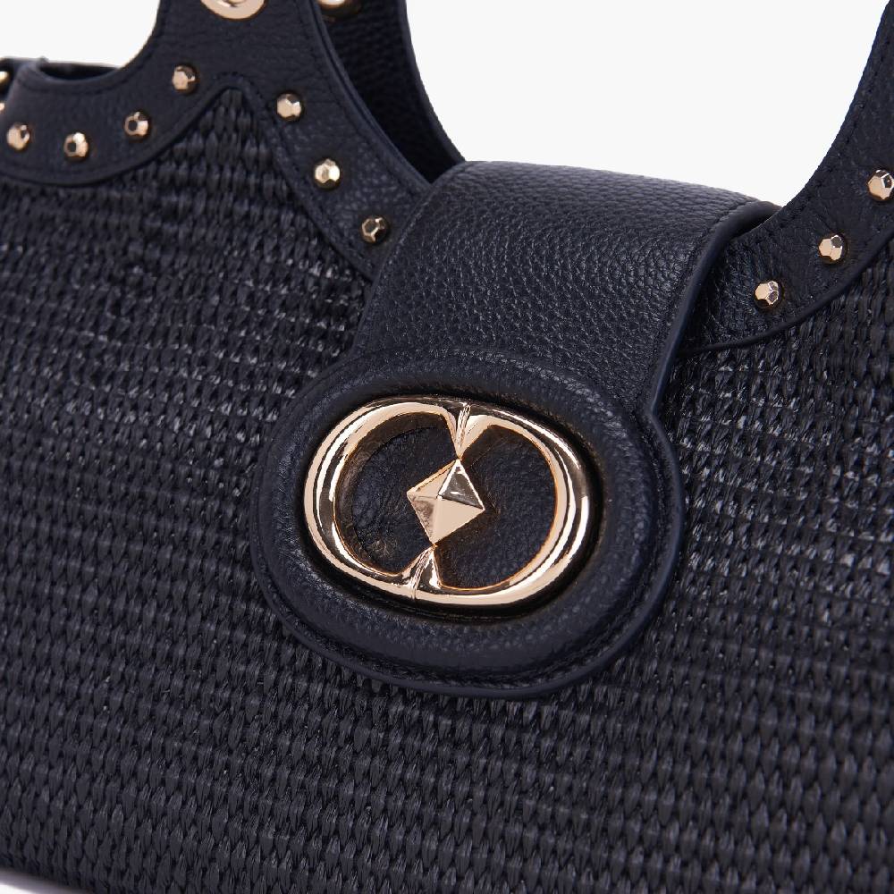 La Carrie BORSA A MANO ROMANTIC NERA 2025