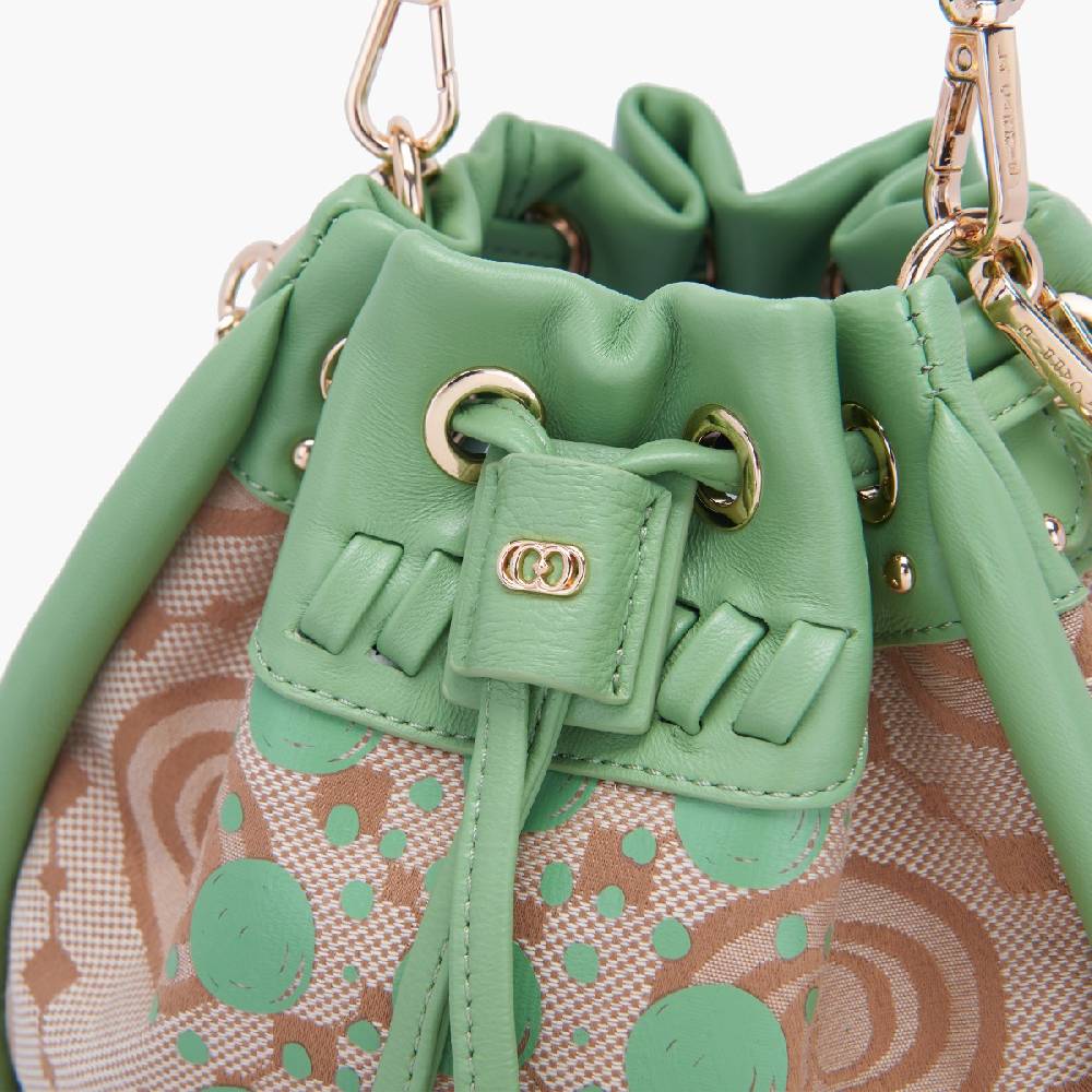 La Carrie SECCHIELLO MONOGRAM PISTACCHIO Promozione