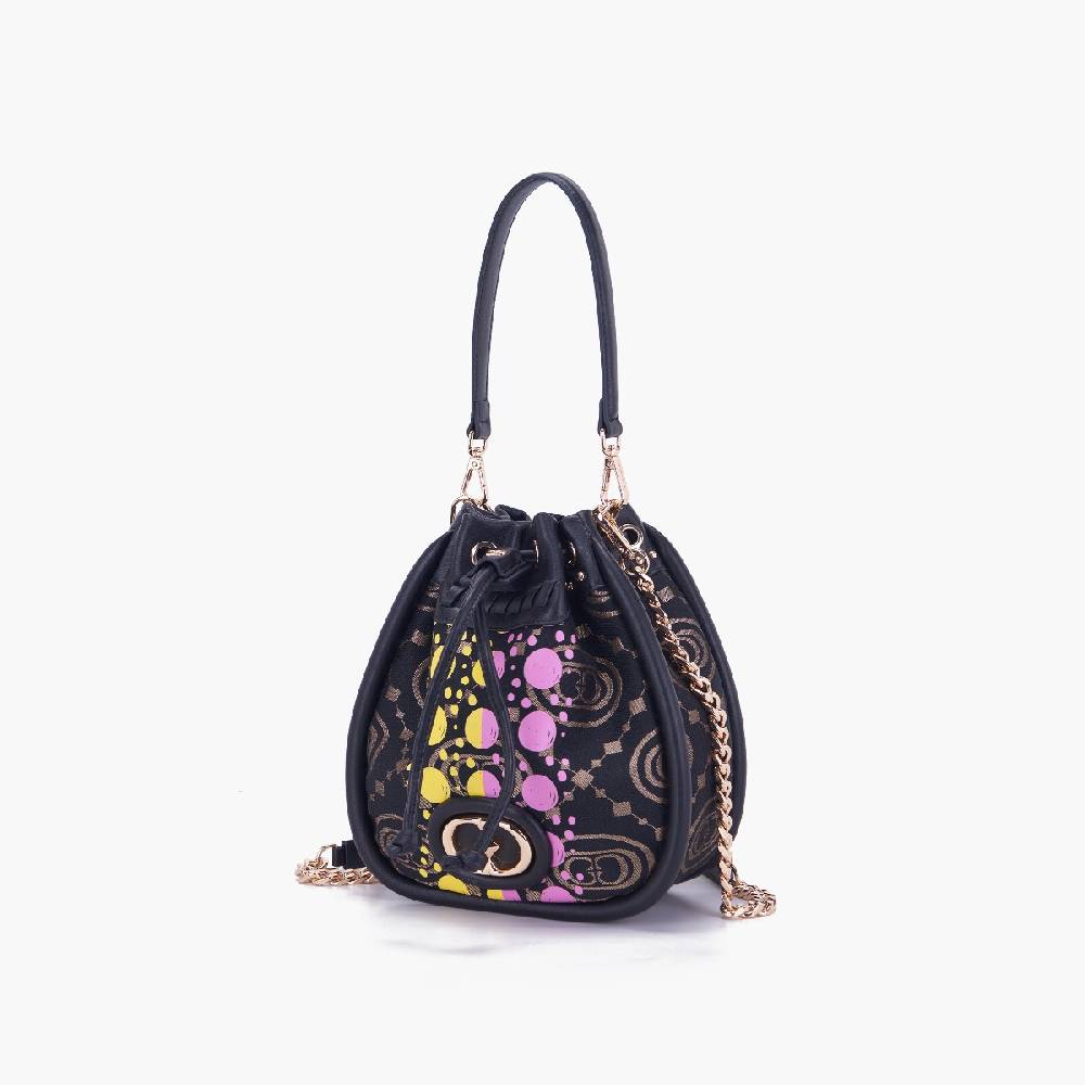 La Carrie SECCHIELLO MONOGRAM NERO Spedizione Gratuita