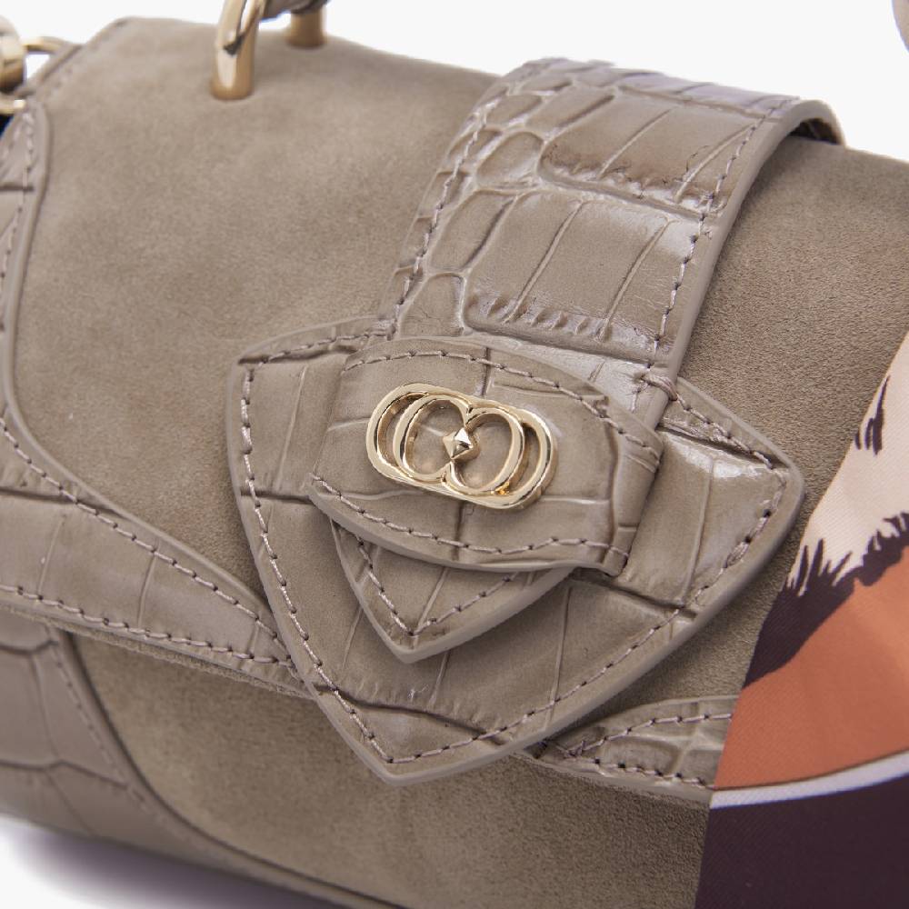 La Carrie MINI BORSA A MANO TEMPEST TAUPE Convenienza