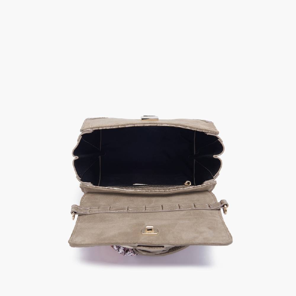 La Carrie MINI BORSA A MANO TEMPEST TAUPE Convenienza