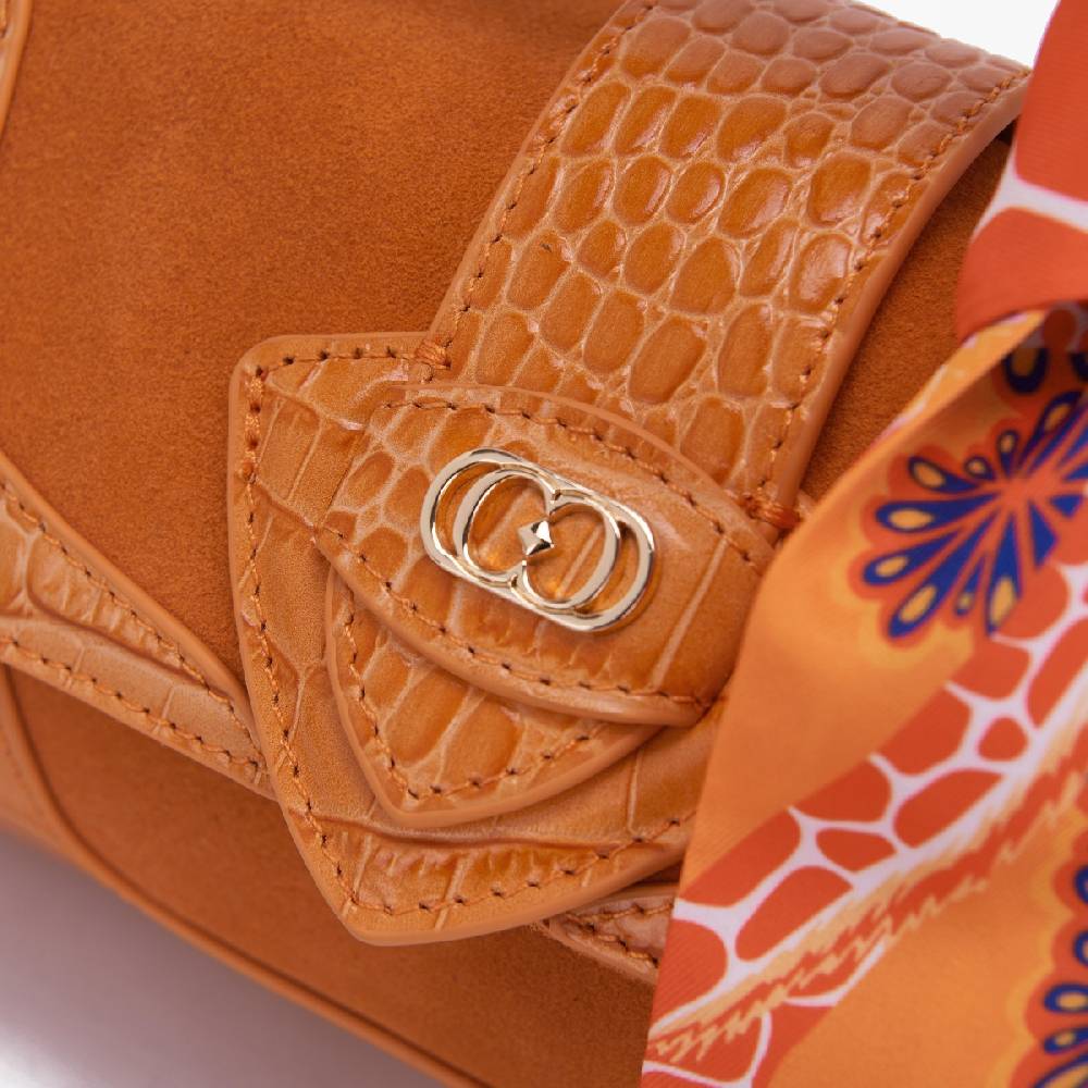 La Carrie MINI BORSA A MANO TEMPEST ARANCIONE Novità