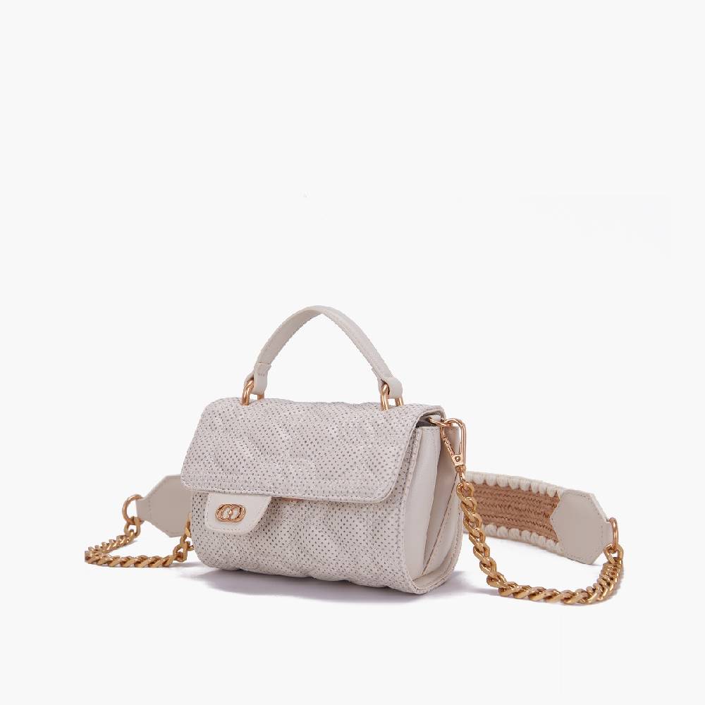 La Carrie MINI BORSA A MANO TOUCHY IVORY Vendita