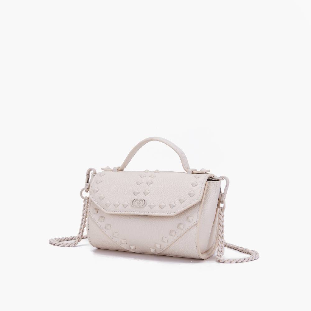 La Carrie MINI BORSA A MANO FRIVOLOUS IVORY In Vendita