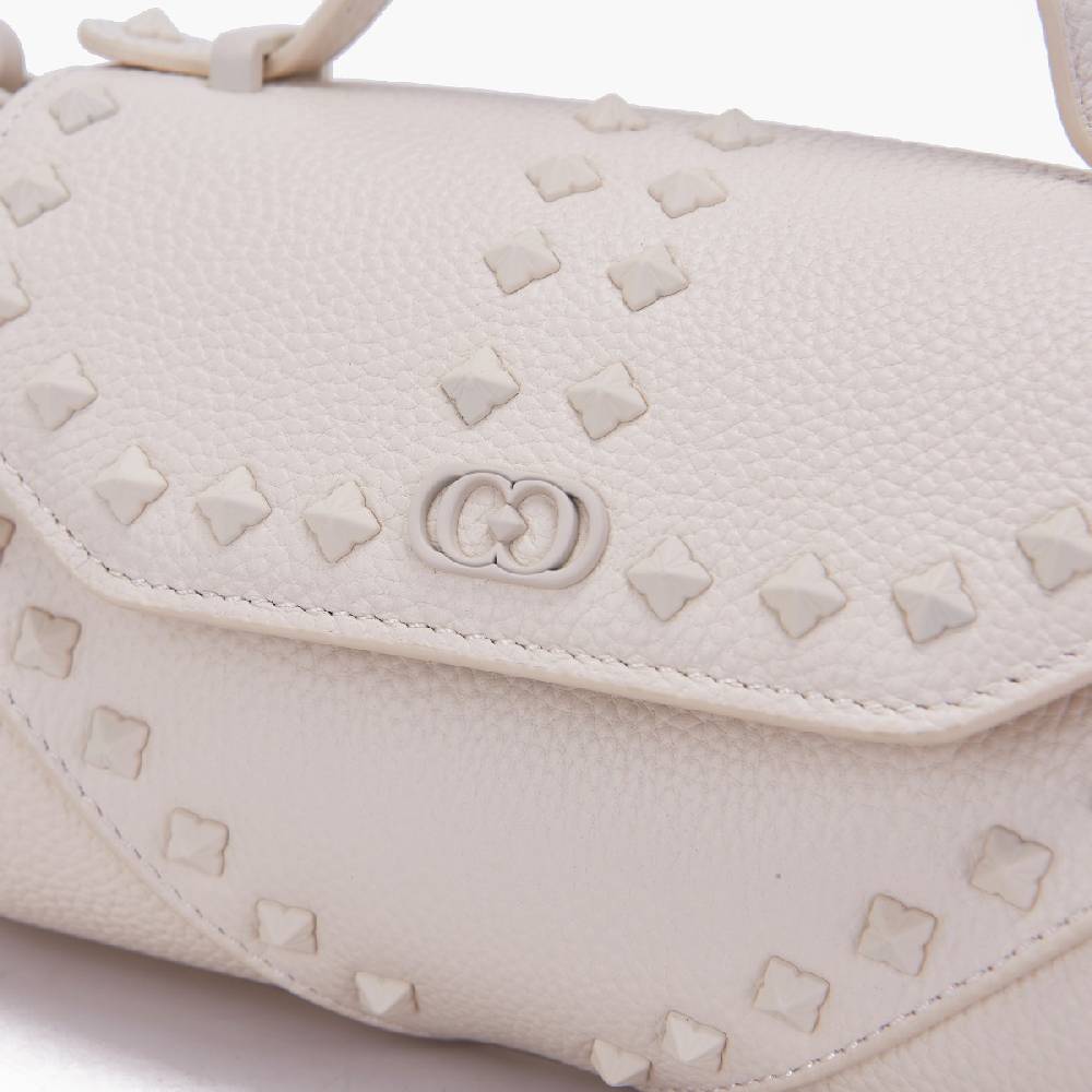 La Carrie MINI BORSA A MANO FRIVOLOUS IVORY In Vendita