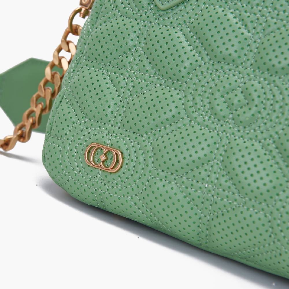 La Carrie MINI BORSA A MANO TOUCHY PISTACCHIO Vendita Calda