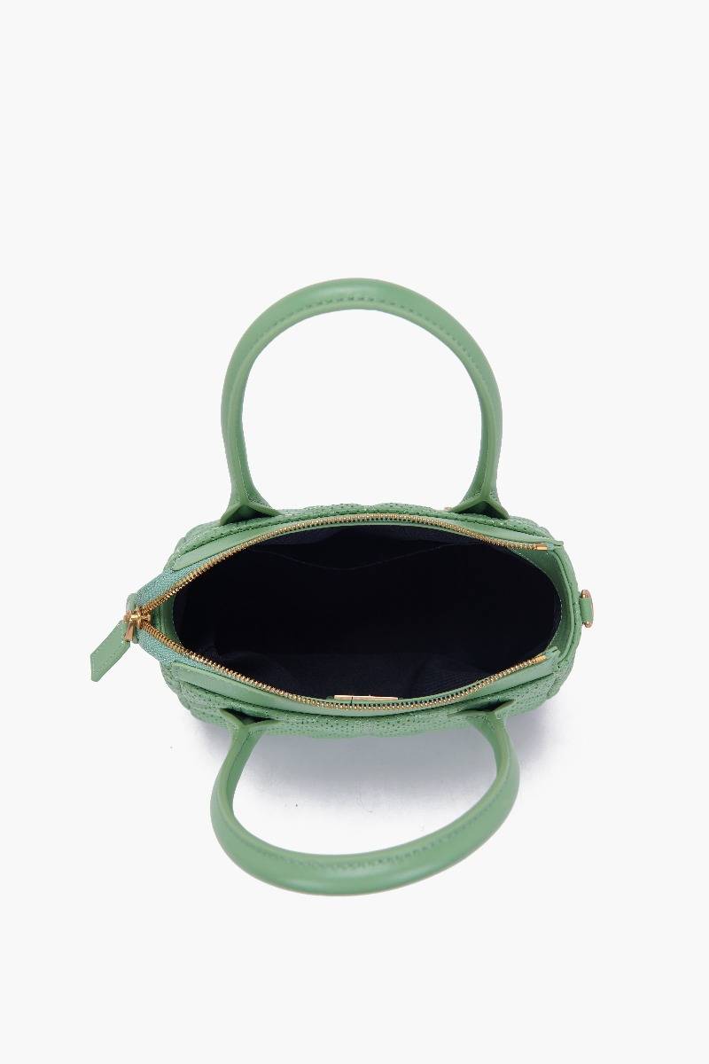 La Carrie MINI BORSA A MANO TOUCHY PISTACCHIO Vendita Calda