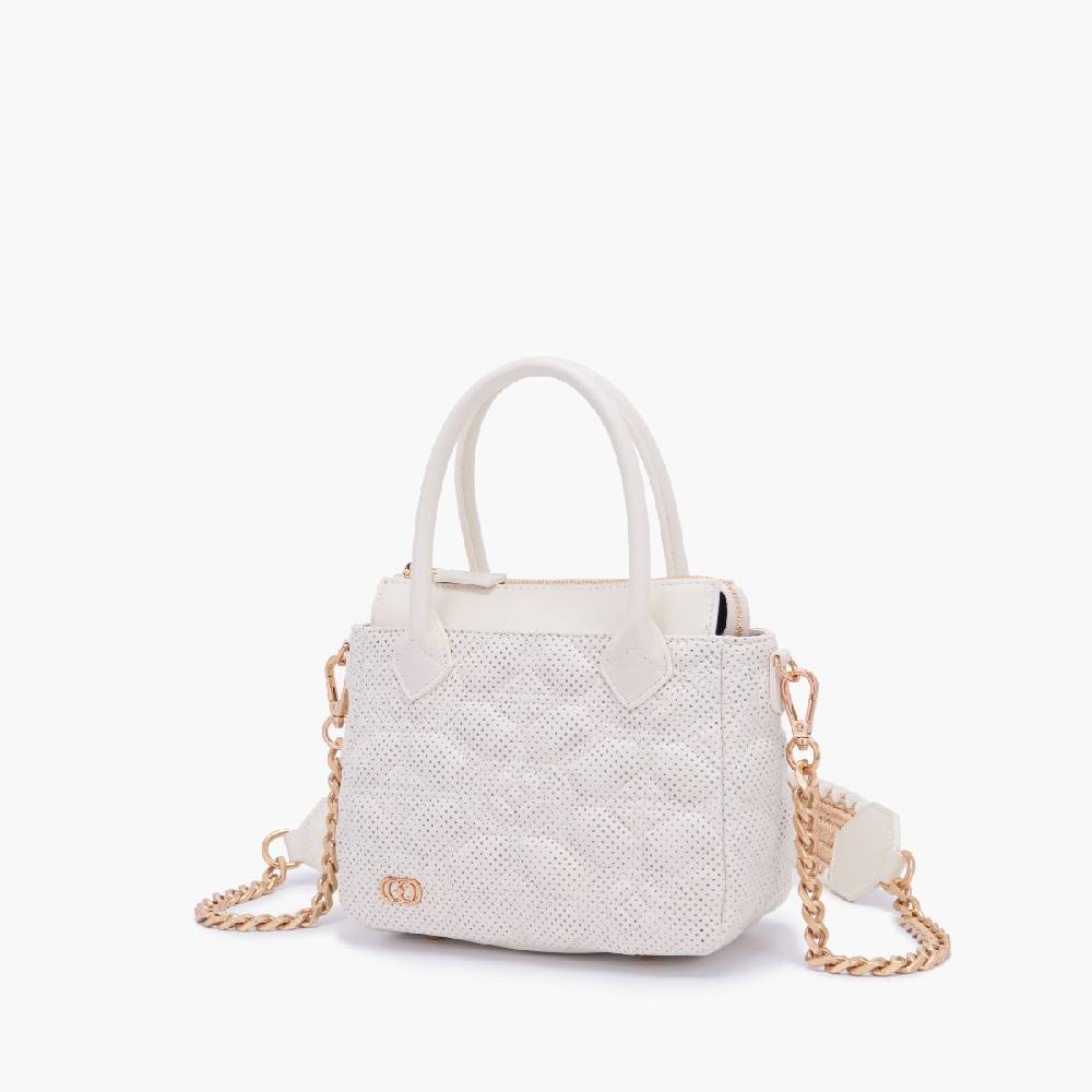 La Carrie MINI BORSA A MANO TOUCHY IVORY Saldi Di Fabbrica