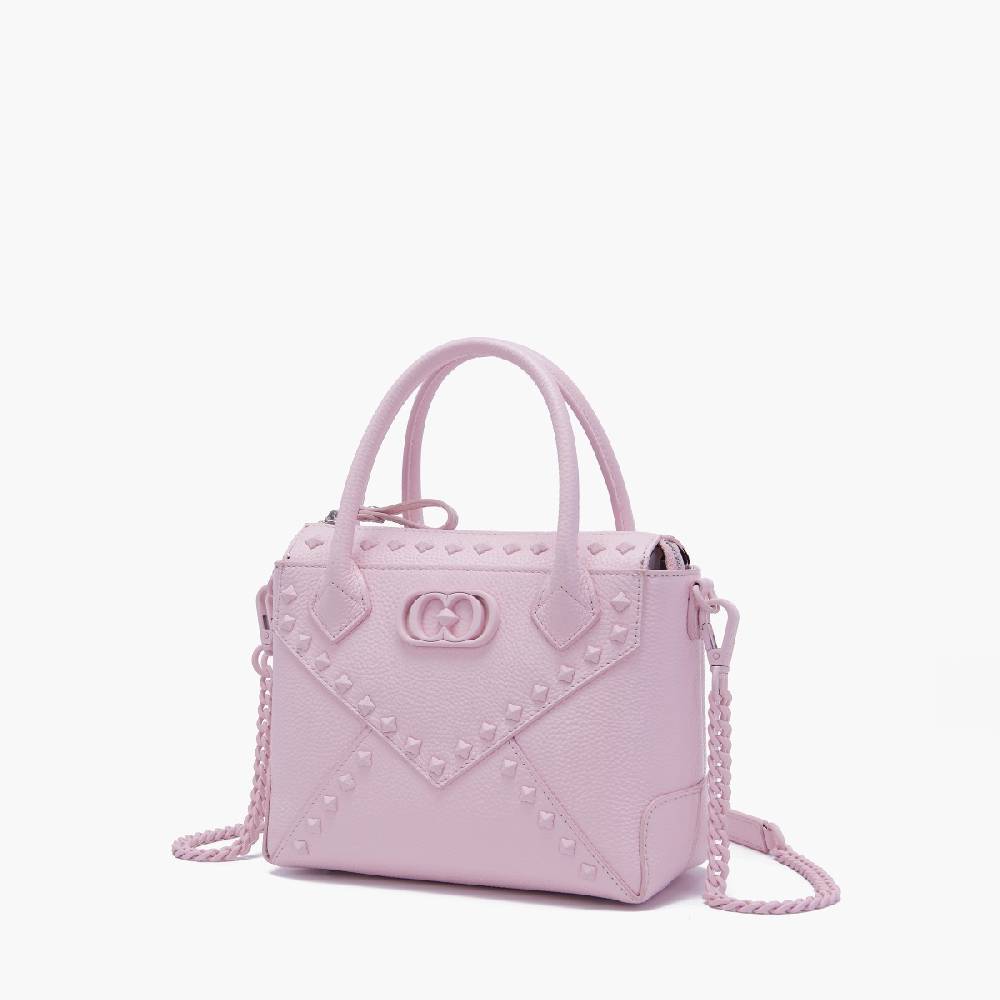 La Carrie MINI BORSA A MANO FRIVOLOUS ROSA Nuova