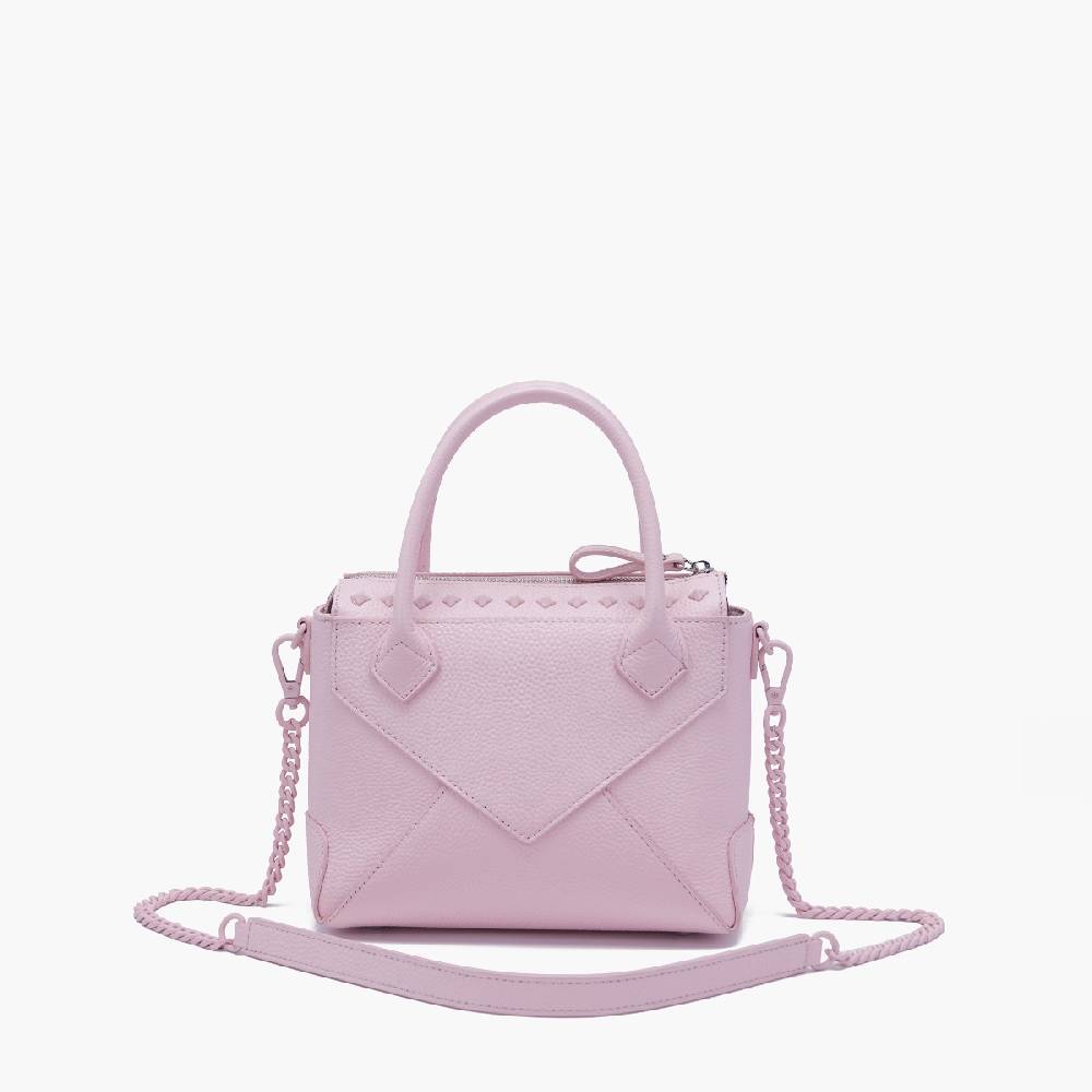 La Carrie MINI BORSA A MANO FRIVOLOUS ROSA Nuova