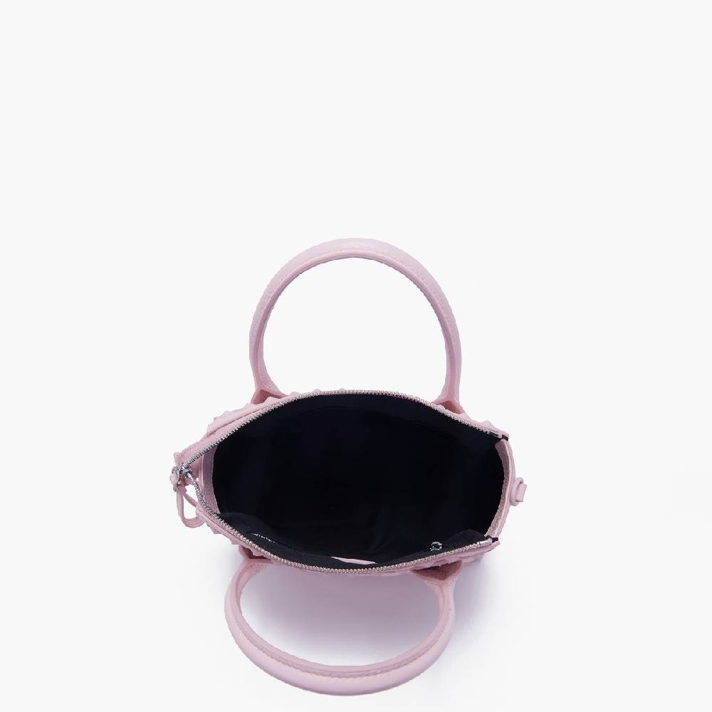 La Carrie MINI BORSA A MANO FRIVOLOUS ROSA Nuova