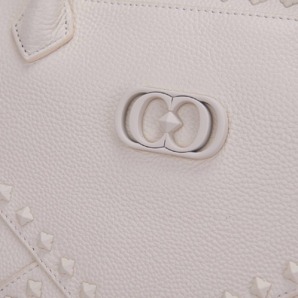La Carrie BORSA A MANO FRIVOLOUS IVORY Nuovo