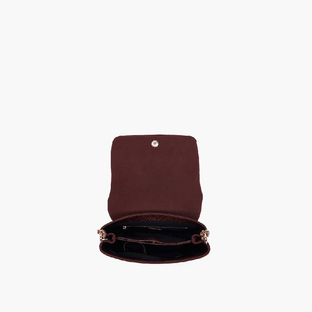 La Carrie BORSA A SPALLA TEMPEST BROWN Spedizione Gratuita