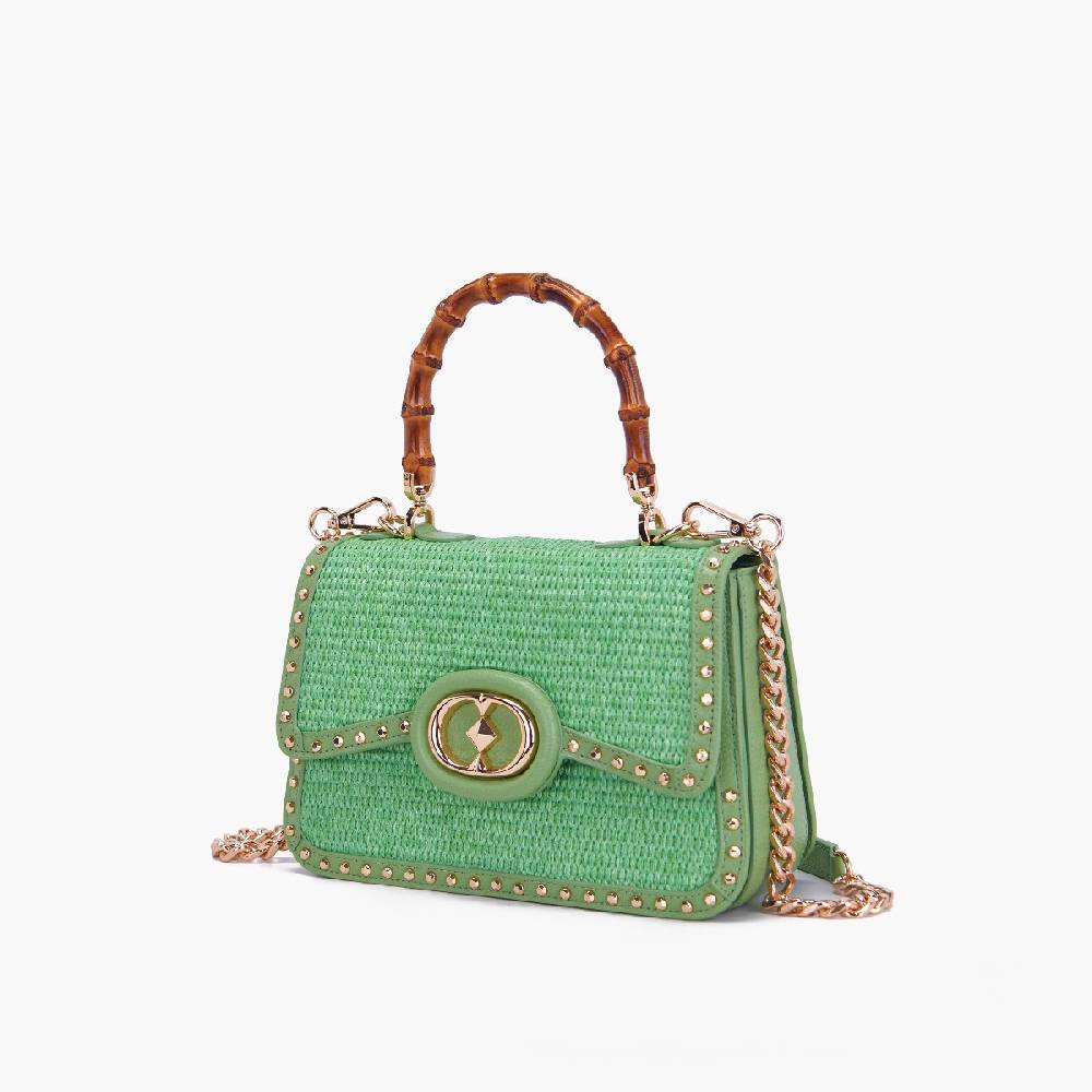 La Carrie BORSA A MANO ROMANTIC PISTACCHIO Qualità Garantita