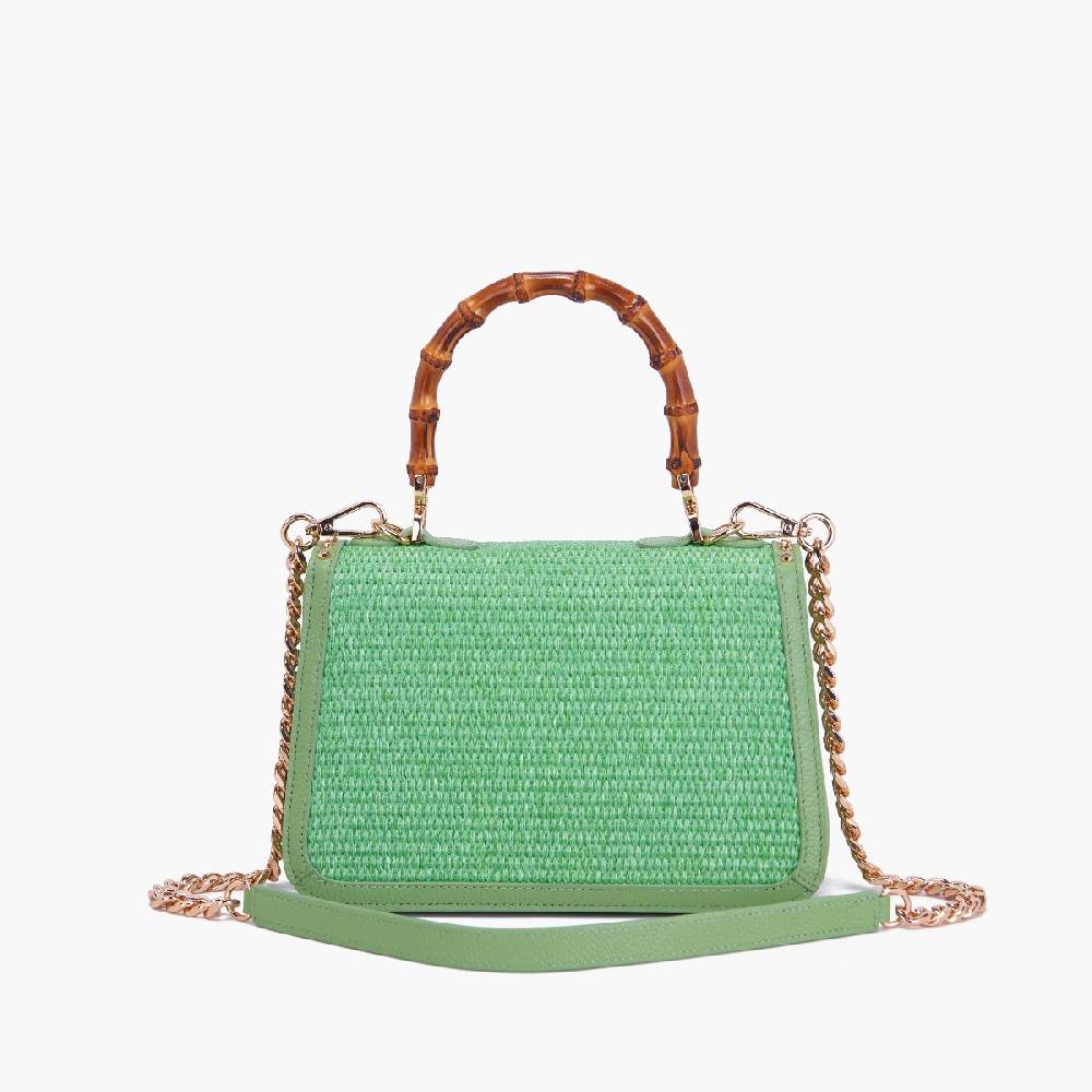 La Carrie BORSA A MANO ROMANTIC PISTACCHIO Qualità Garantita
