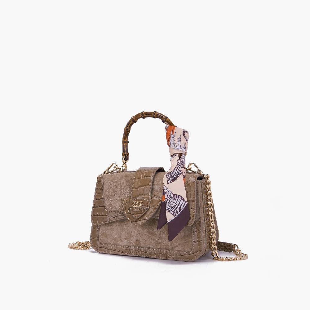 La Carrie BORSA A MANO TEMPEST TAUPE Acquista Ora