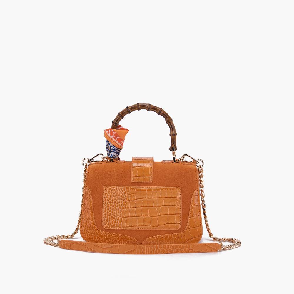 La Carrie BORSA A MANO TEMPEST ARANCIONE Consegna Veloce