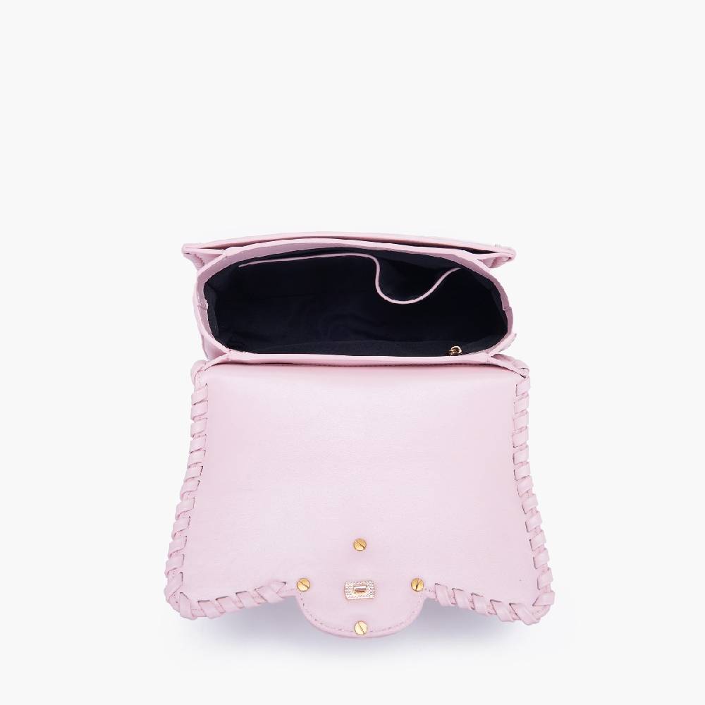 La Carrie BORSA A MANO MONOGRAM ROSA Fino Al -60%