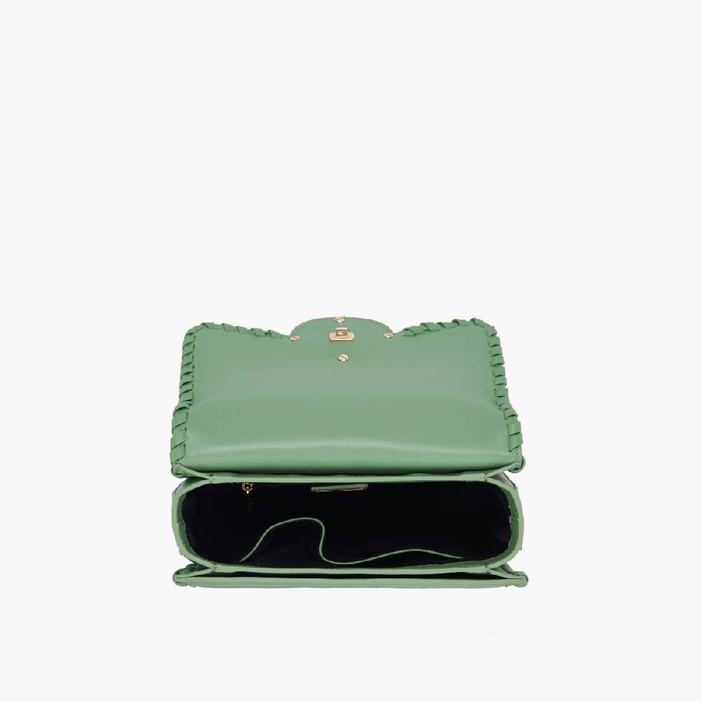 La Carrie BORSA A MANO MONOGRAM PISTACCHIO Shopping Online