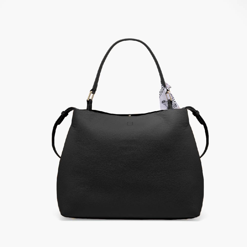 La Carrie BORSA SHOPPING DRILLED NERA Convenienza