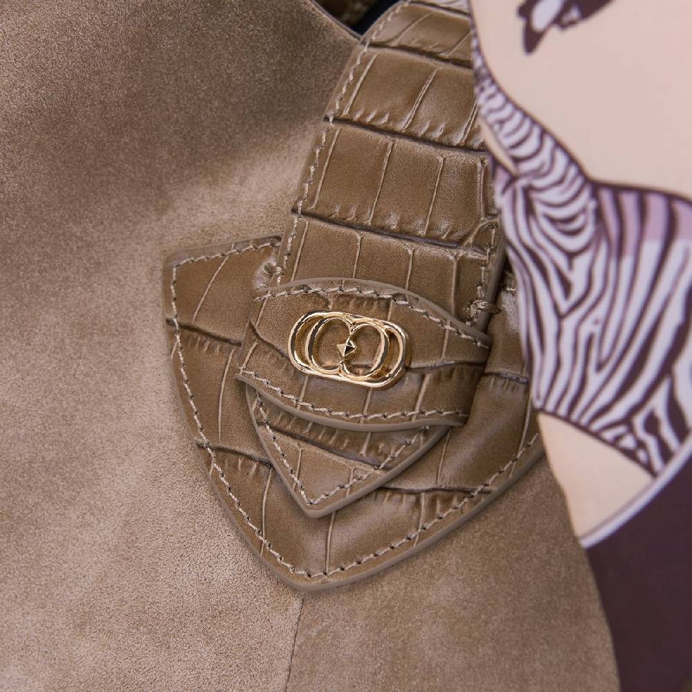 La Carrie BORSA SHOPPING TEMPEST TAUPE Presa