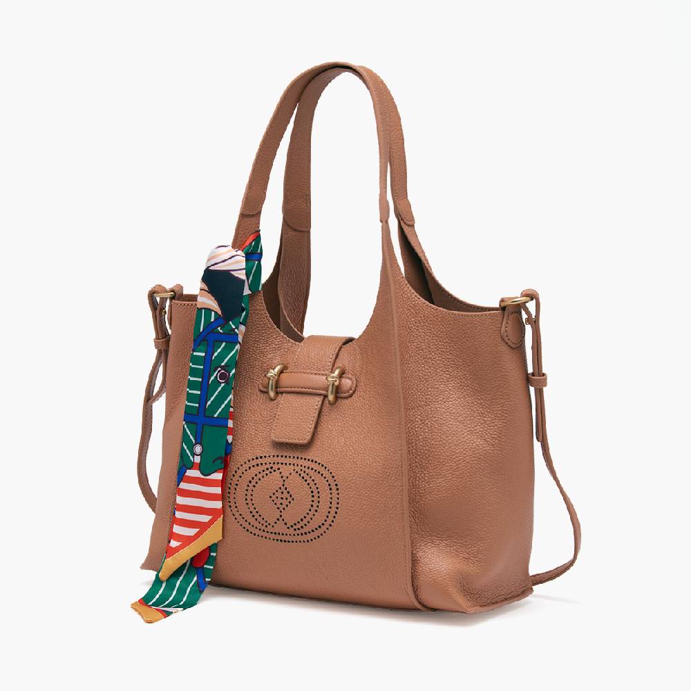 La Carrie BORSA SHOPPING DRILLED SAFARI Economico