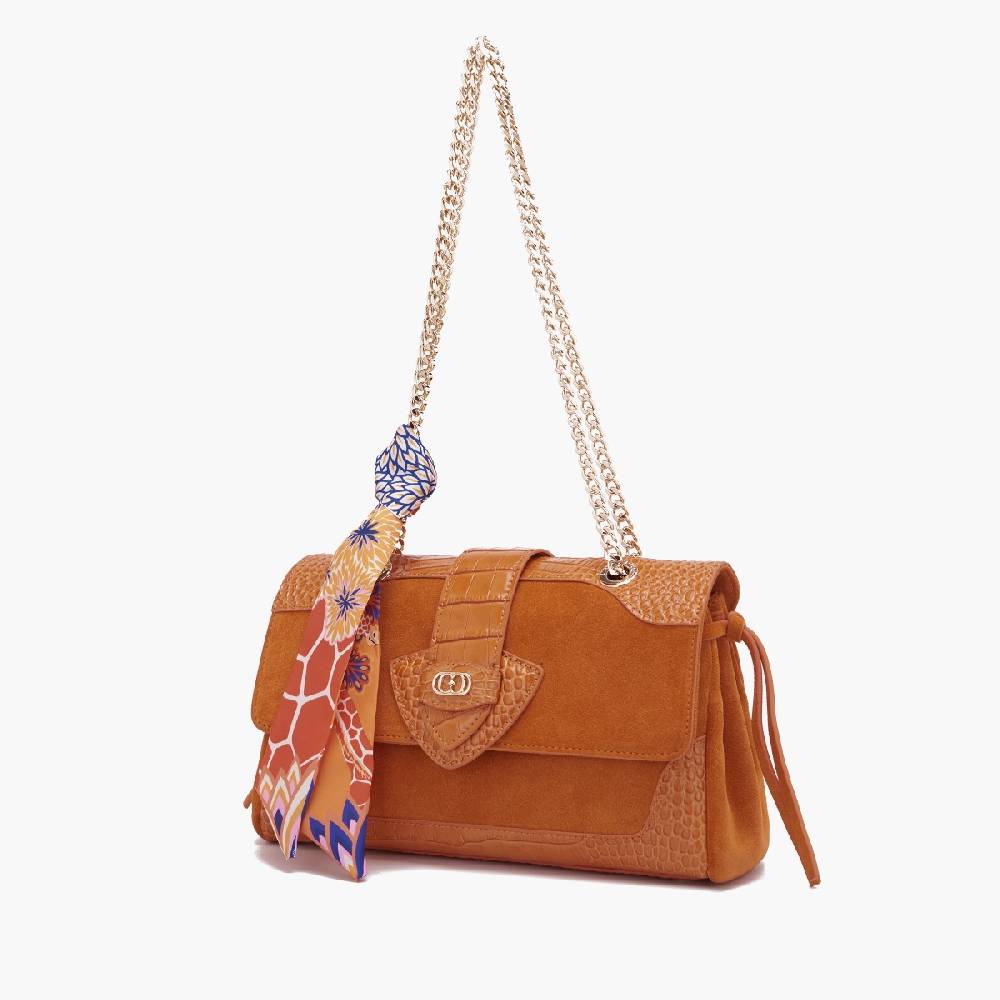 La Carrie BORSA A SPALLA TEMPEST ARANCIONE Offerte