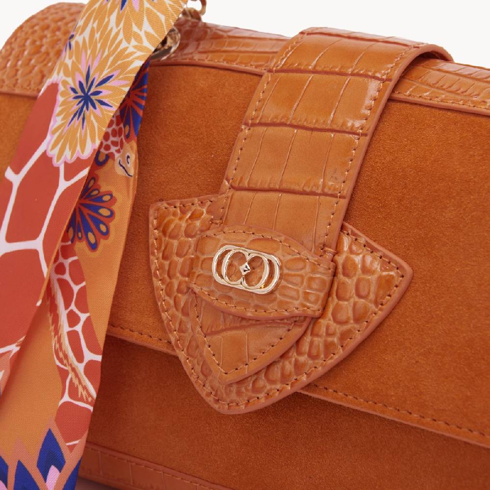 La Carrie BORSA A SPALLA TEMPEST ARANCIONE Offerte