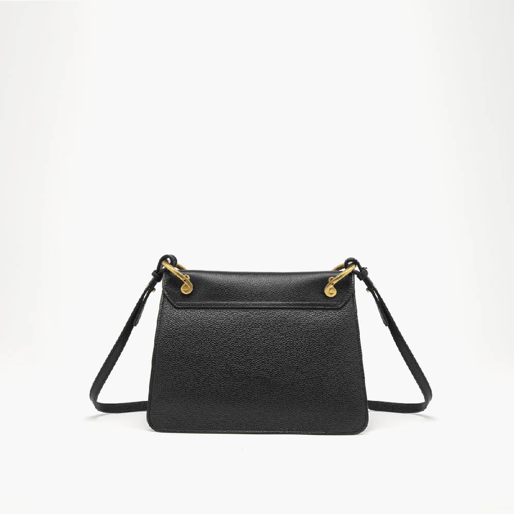 La Carrie BORSA A SPALLA DRILLED NERA Hotsell