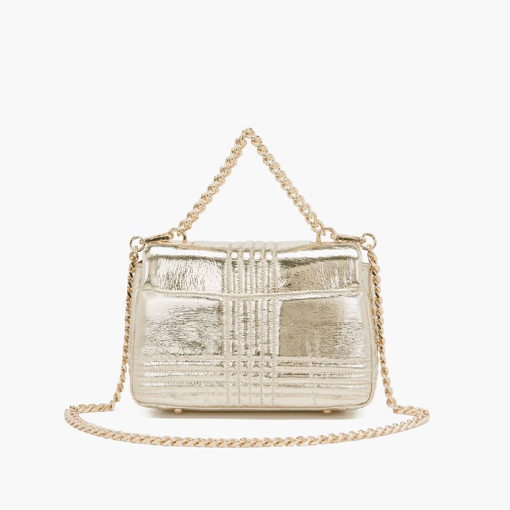 La Carrie BORSA A MANO SHINY GOLD I Più Venduti