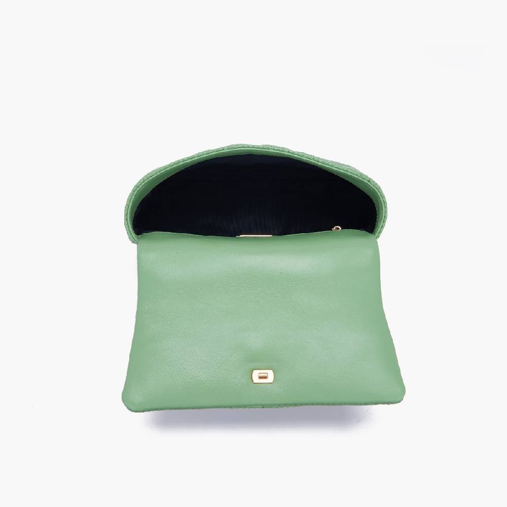 La Carrie BORSA A MANO TOUCHY PISTACCHIO Vendite Flash