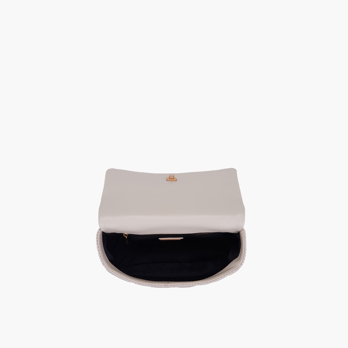 La Carrie BORSA A MANO TOUCHY IVORY Nuova
