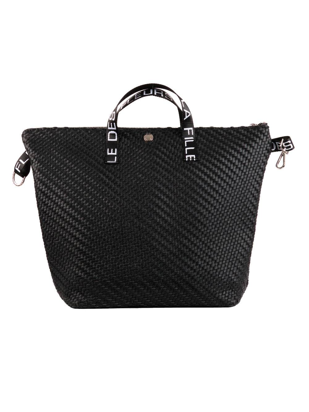 L.Pucci Anita Intrecciato Nero Convenienza
