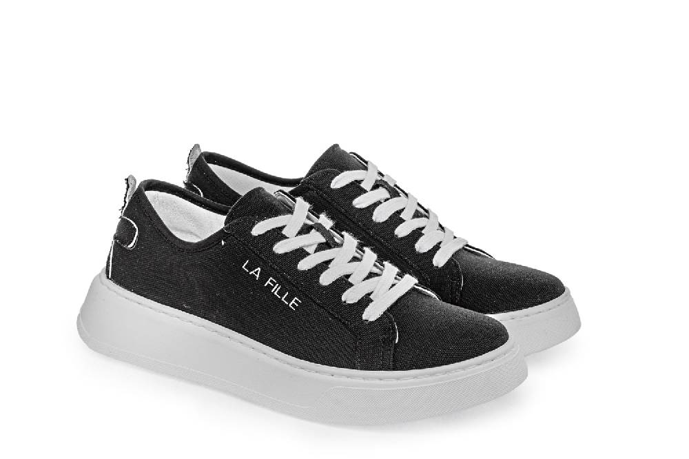 L.Pucci Sneakers P91222C Black Promozione Limitata