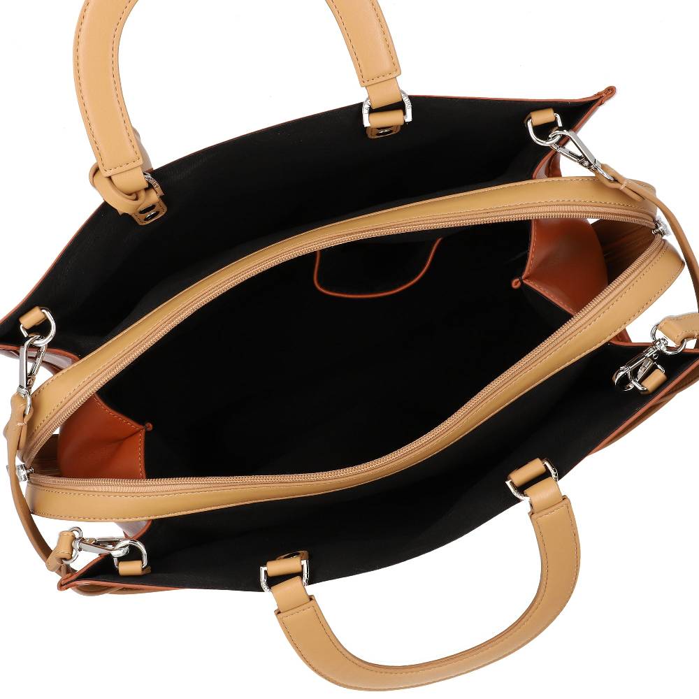 L.Pucci Keira Parisienne Hazelnut Leather Vendite Flash