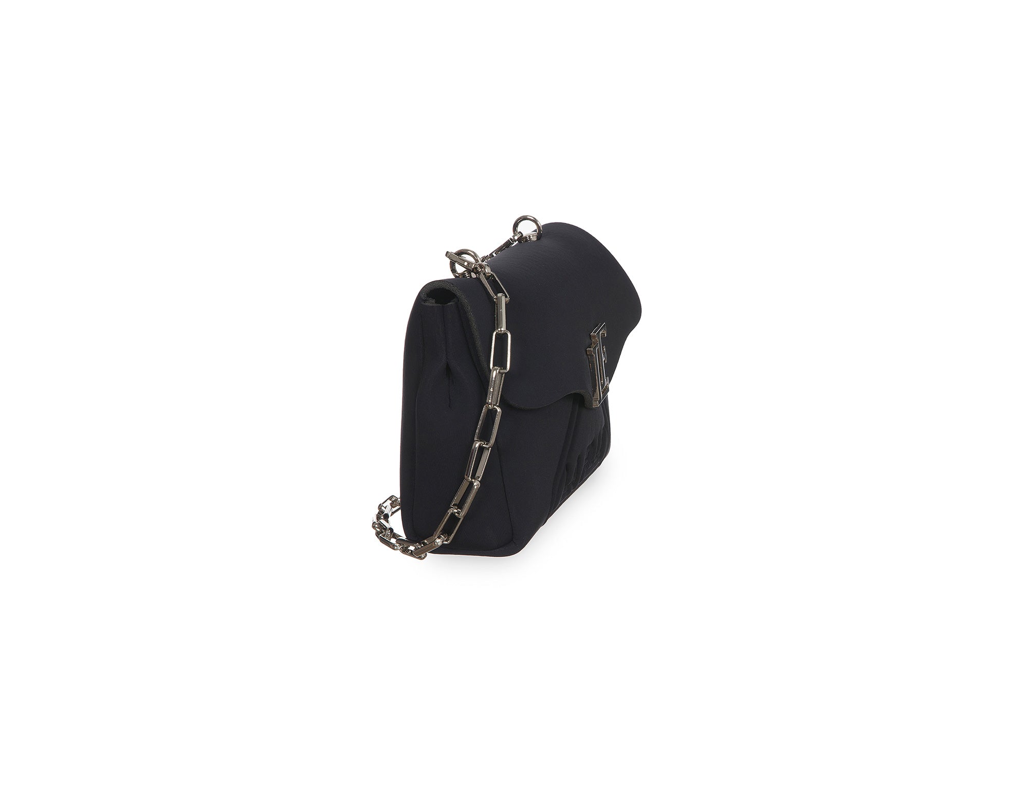 L.Pucci Valentina Med Tekno Fabric Black Nuovo