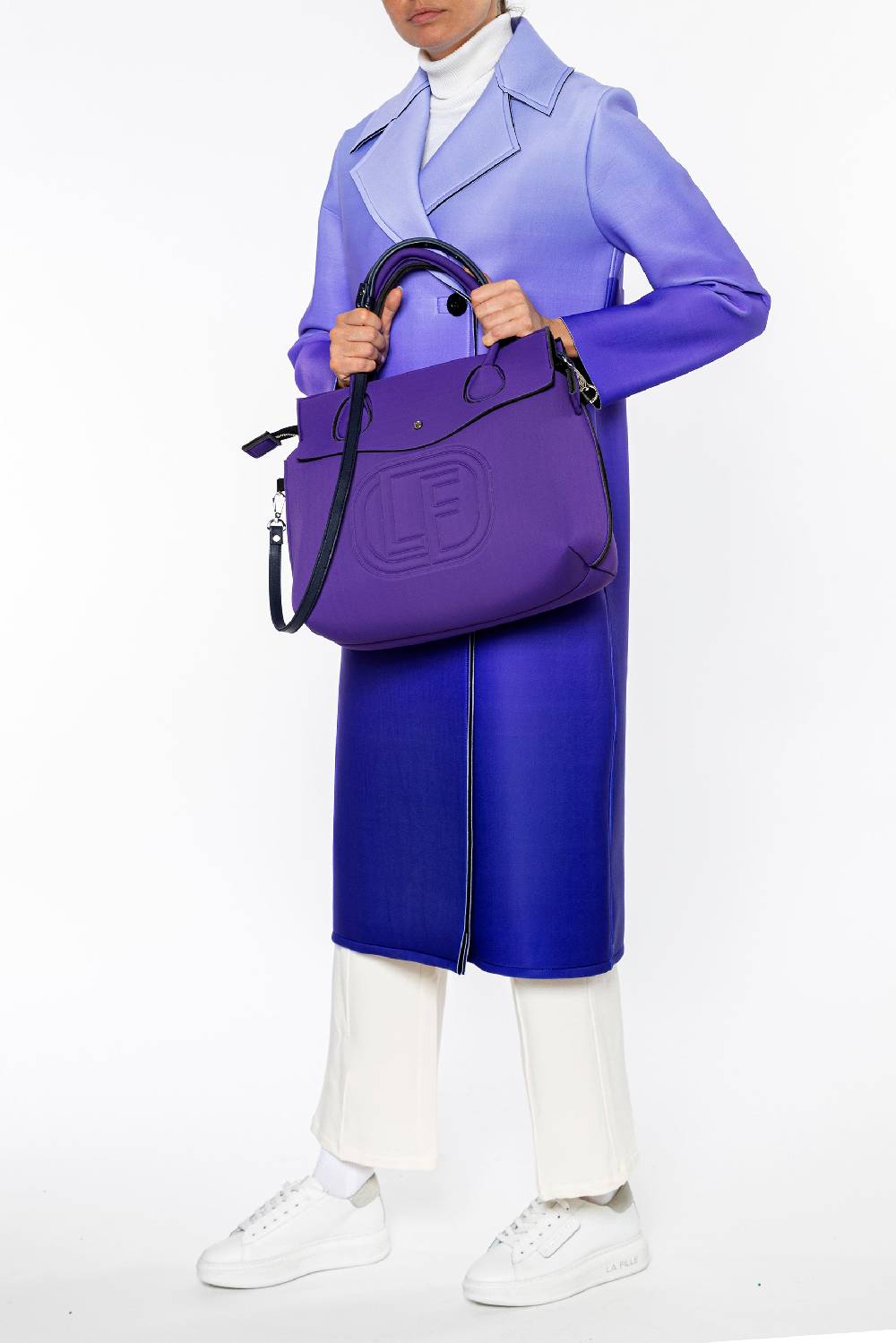 L.Pucci Colorado Tekno Fabric Design Viola Degradè Vendita Calda