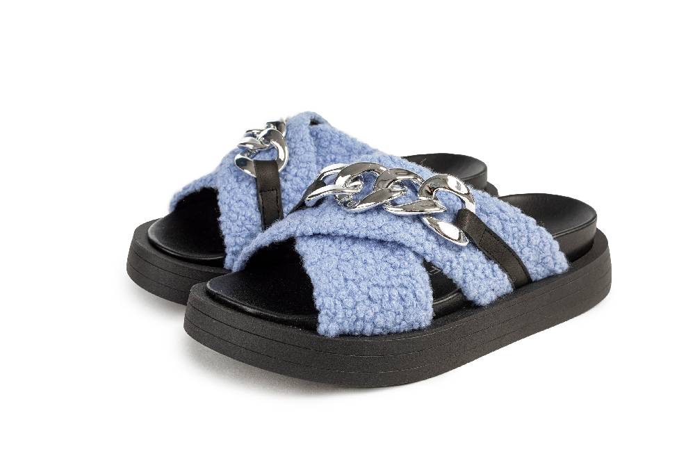 L.Pucci Slipper SA84028MS Light blue 2025