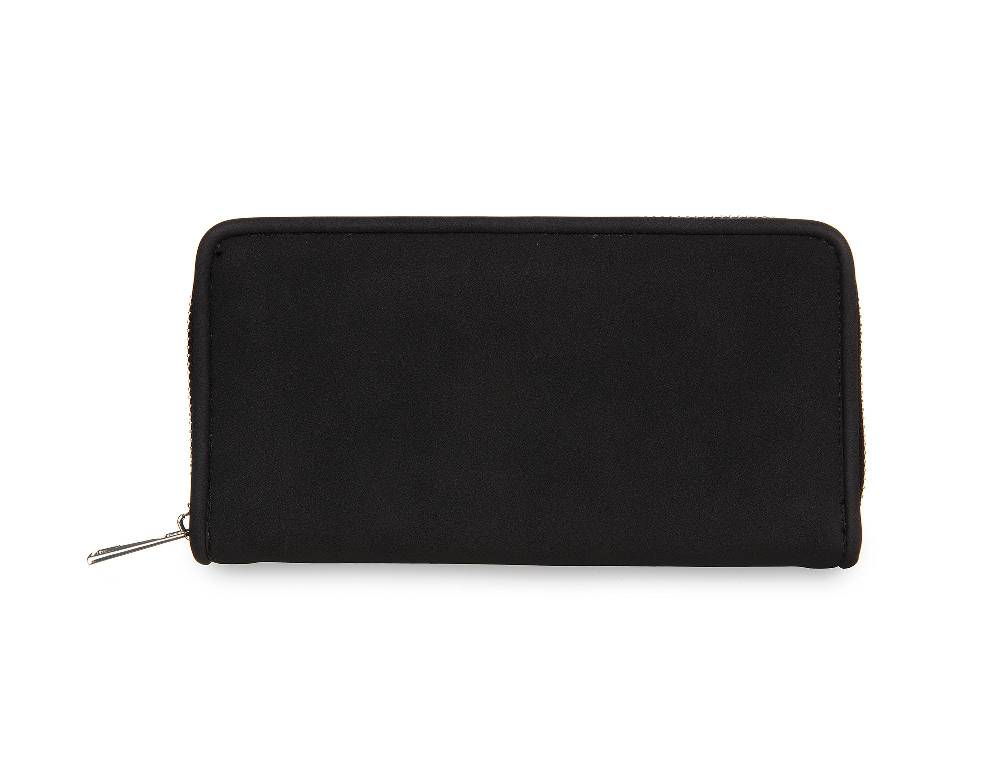 L.Pucci Placida Renna Black Wallet Saldi Di Fabbrica