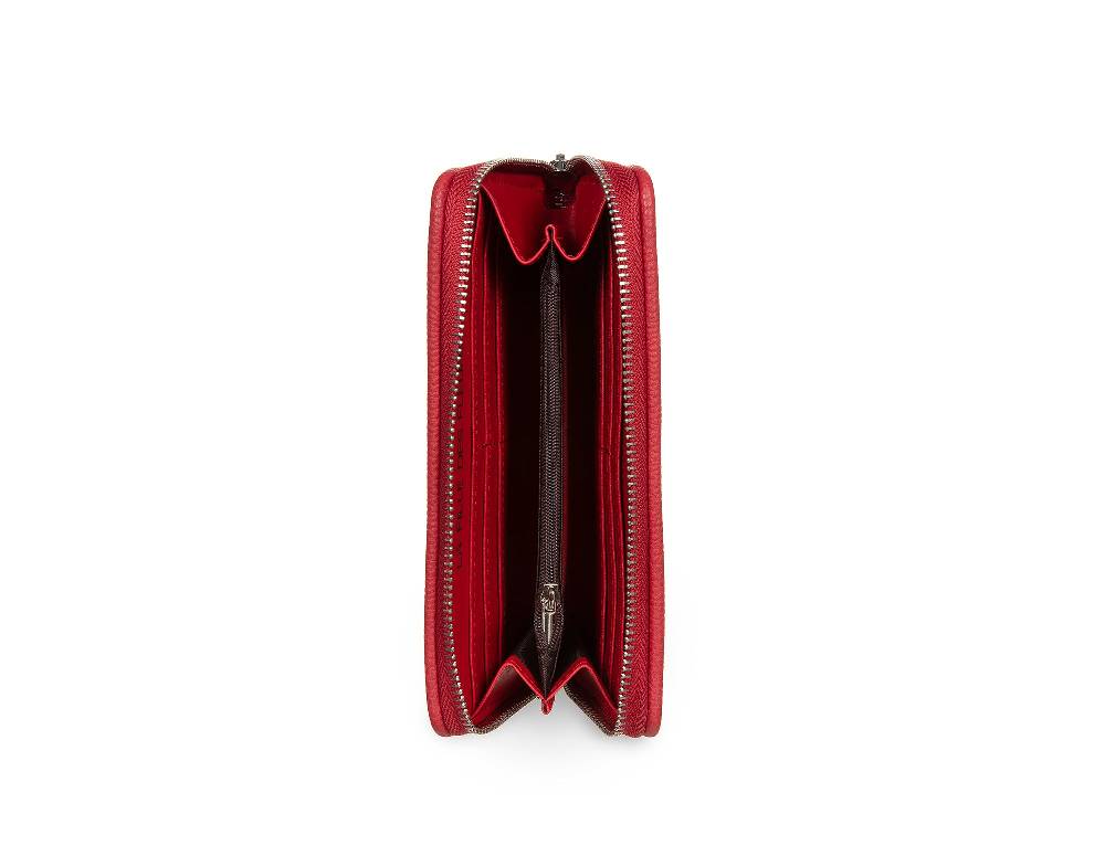 L.Pucci Placida Cervo Pomegranate wallet Negozio