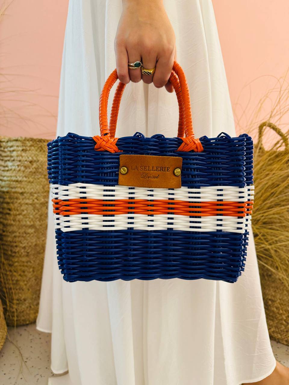 La Sellerie cesta CAPRI piccola Convenienza