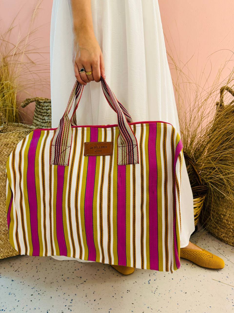 La Sellerie borsone TULUM fucsia Novità