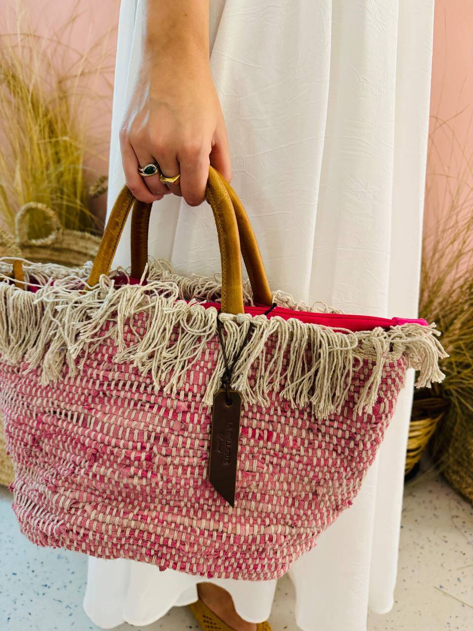 La Sellerie MASSERIA bag fucsia Saldi