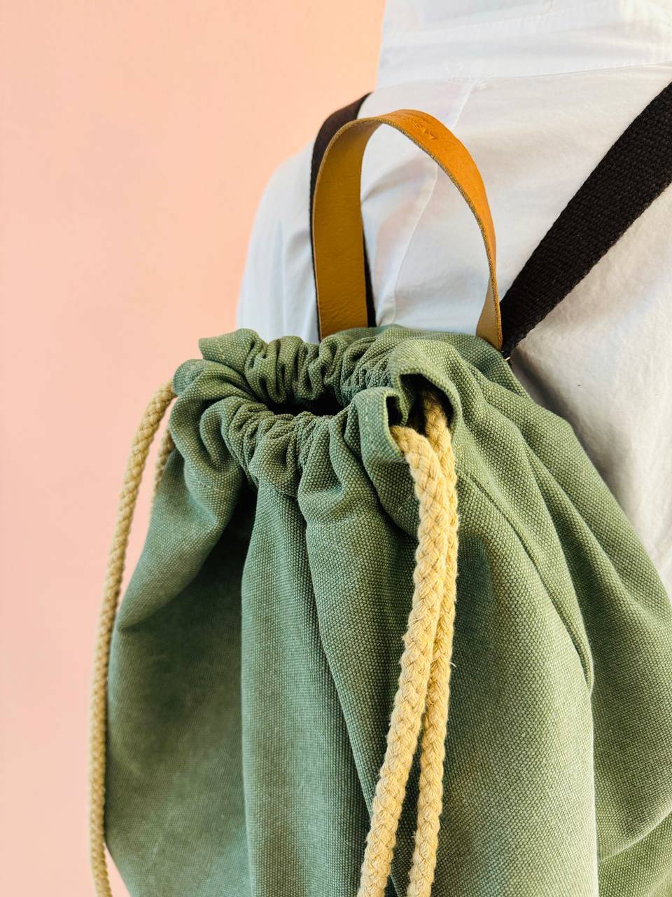 La Sellerie COUNTRY backpack green Saldi Di Fabbrica