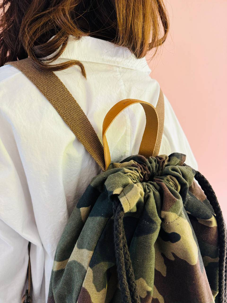 La Sellerie COUNTRY backpack military Nuova