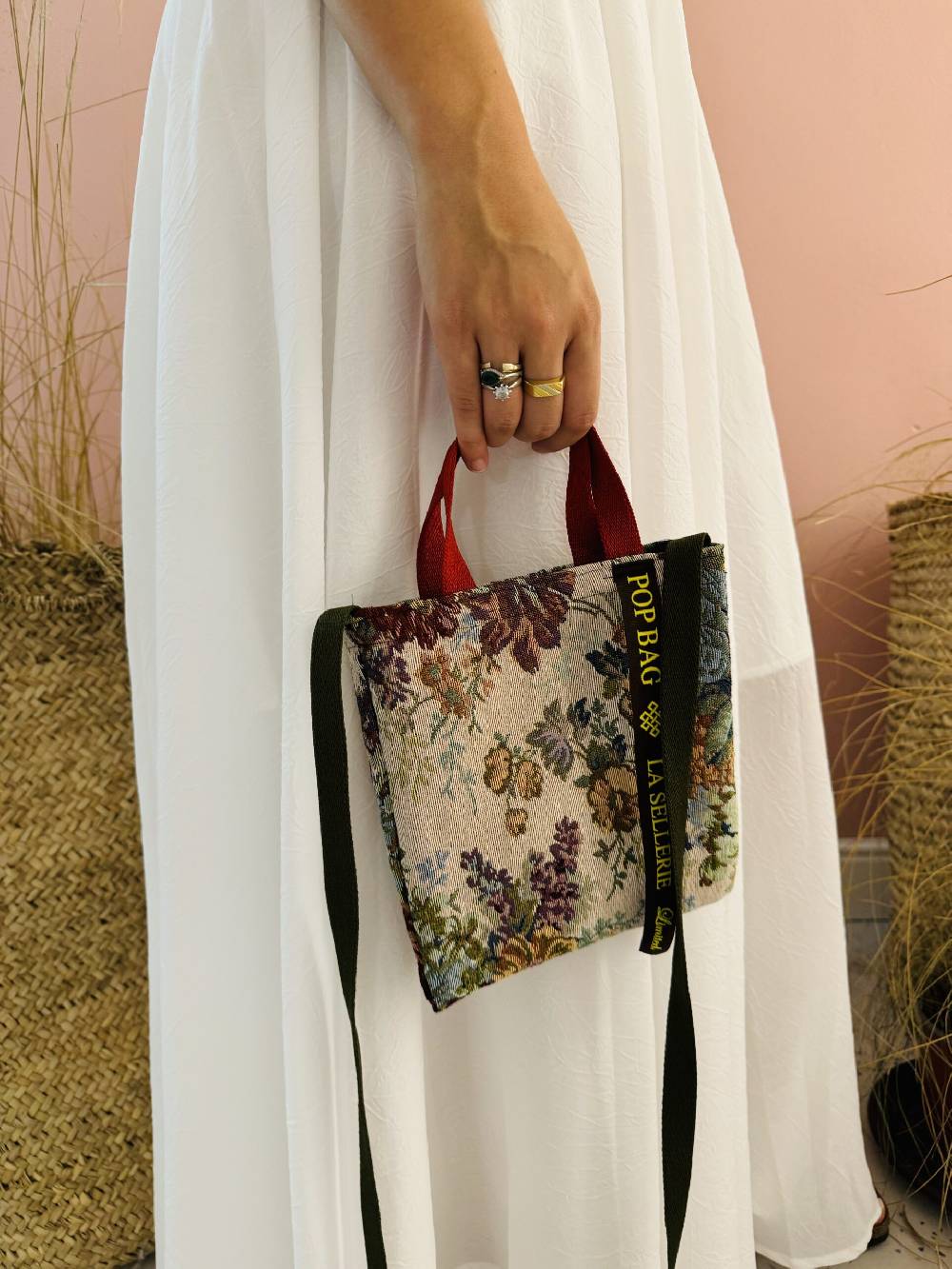 La Sellerie Micro POP BAG Salotto di Nonna In Linea