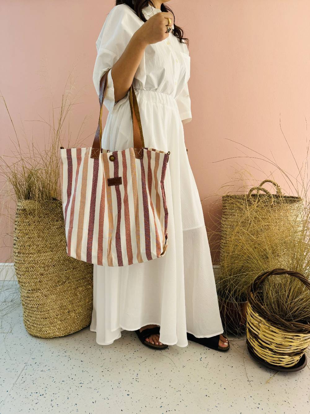 La Sellerie POP BAG Marina rossa