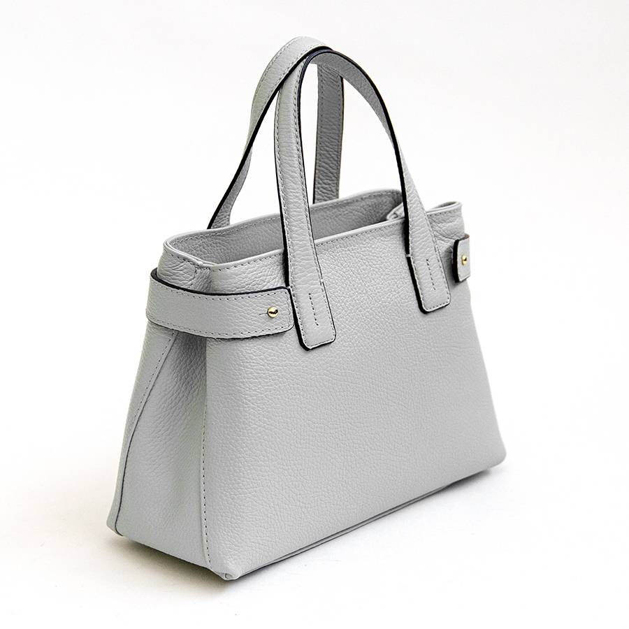 Laura Di Maggio BERRY – Bauletto in pelle ghiaccio Economico